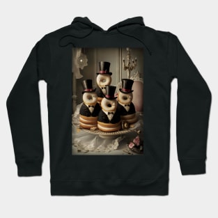 Victorian era style donuts Hoodie